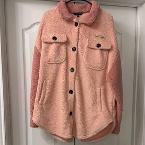 Simply Southern Blush Teddy Jacket